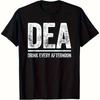 Футболка DEA US Federal Interdiction Agency, Футболка Тактика из Во все тяжкие, Унисекс, Хлопок, Новинка Лето 2026, Дышащий Топ с коротким рукавом
