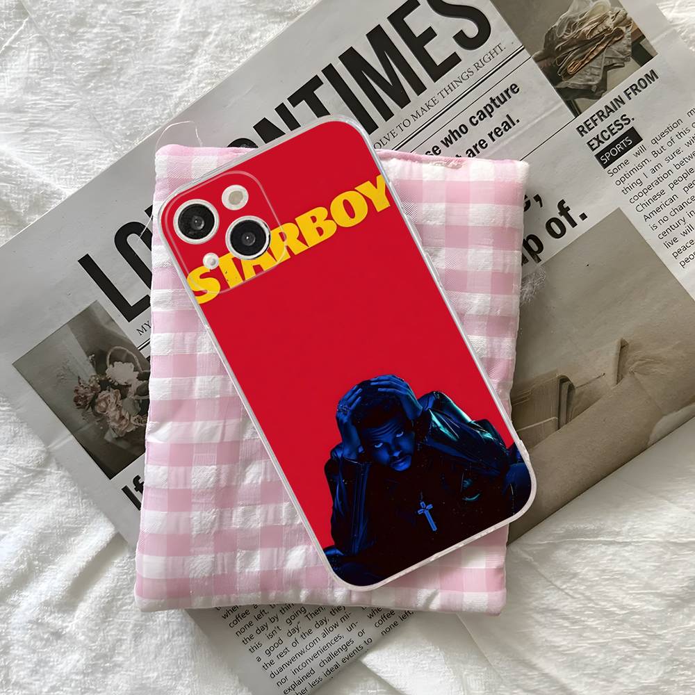 The Weeknd XO Минималистичный Чехол для Телефона iPhone 16 15 Promax iPhone 14 11 12 High end 13 Pro Силиконовый