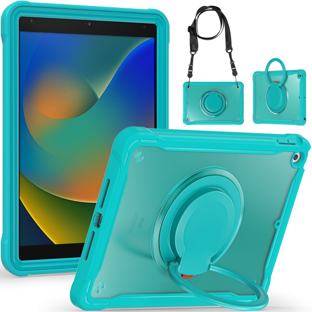 For IPad 10.2 9th 8th 7th Gen Case Kids Safe Hand Hybrid Stand Tablet Cover A2602 A2605 A2603 A2198 A2270 A2197