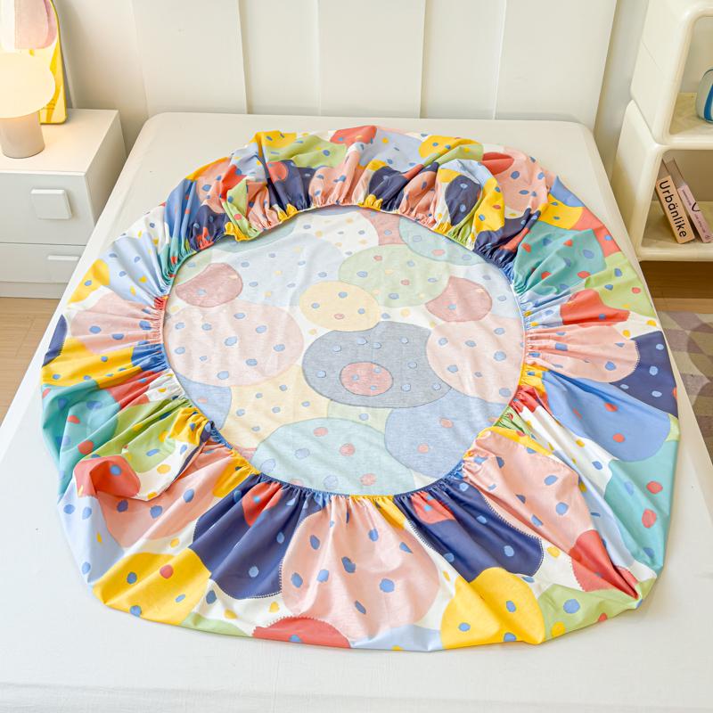 100% хлопок простыня на резинке мягкая покрывало для кровати приятные для кожи простыни домашний чехол для матраса эластичное постельное белье lençol (Нет наволочки)