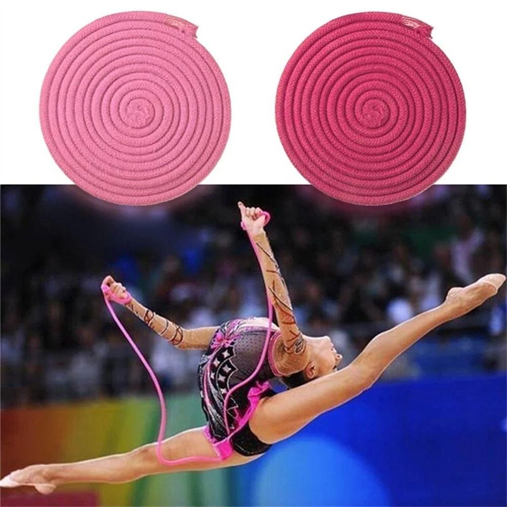 Rainbow Color Gymnastics Arts Rope Competition Gymnastics Jumping Props Sports Training