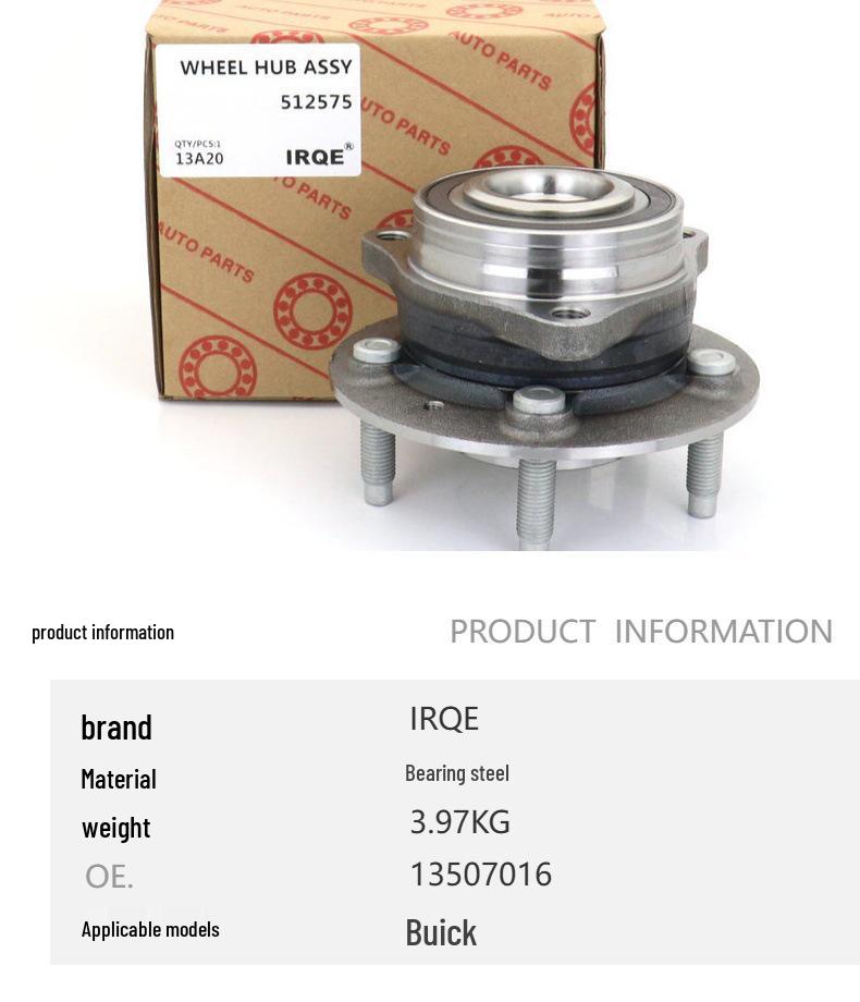 Car Front Wheel Bearing Hub Assembly for Buick LaCrosse Enco, Part 13507016