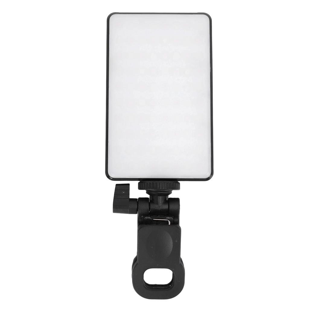 LED Selfie Light Cold and Warm Color Multifunctional Portable Clip Fill Video Conference Light for Live Streaming