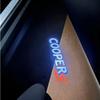 2pcs Car Door LED Logo Warning Welcome Lamp For Mini Cooper One S JCW R52 R58 R56 R59 R60 F55 F56 F60 Car-styling Accessories RR3