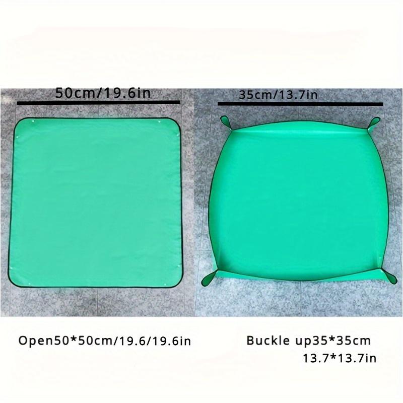 1 Pack 49.78*49.78cm Garden Mats Waterproof Thickened Soil Change Mats Plant Flowers And Meat Tools Change Pot Plant Mats Gardening Tools