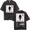 Alejandro Sanz Tour  Vintage Washed Tshirt Mens Women Fashion Hip Hop Tshirts Summer Casual Cotton Short Sleeves T Shirts