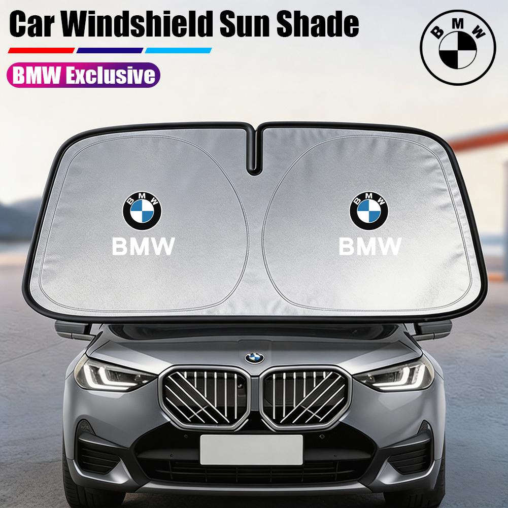 Car Front Windshield Sun Shade Heat Insulation Sun Visor Auto Accessories For BMW E90 G80 M3 G30 M5 F82 F83 F20 F21 G42 F95 F96