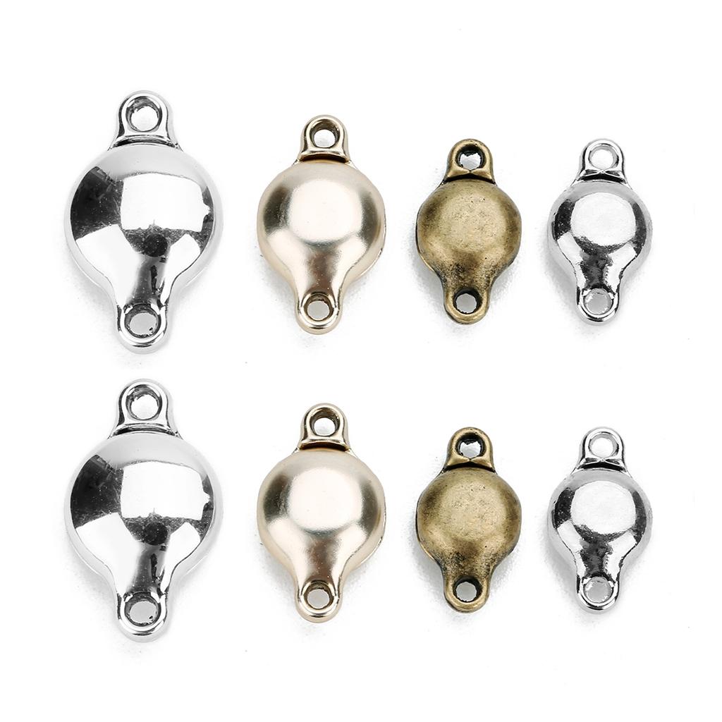 5sets/lot Strong Strong Magnetic Clasps fit  8*14/12*20mm Leather Bracelet Buckle Connectors Hook For Jewelry Making Wholesale