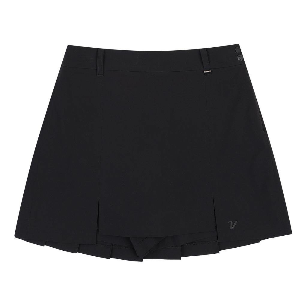 VOLVIK GOLFWEAR Women'S Golf Back-Pleated Skirt Shorts (Simple Pants) Vlhpp403_Bk