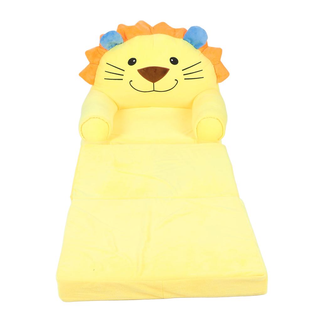 Детский складной диван-кресло с рисунком из мультфильма, милый плюшевый мягкий раскладной детский диван для чтения детей, тип C