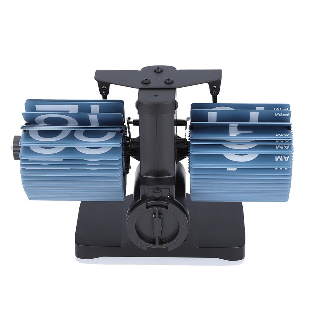 Автоматические перекидные часы Стильный вид Бесшумная работа Регулируемая яркость Перекидные часы для домашнего использования