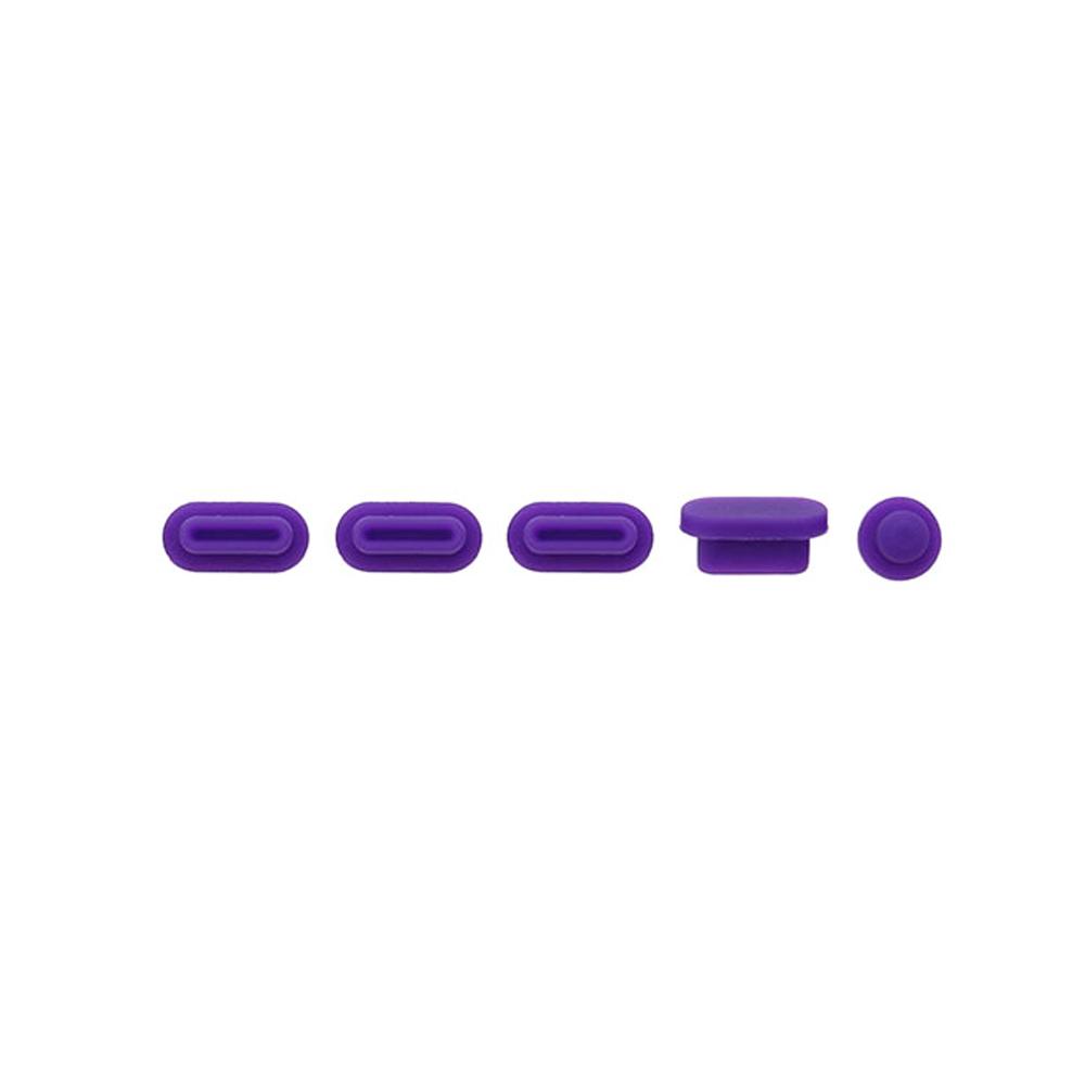 Silicone World 5 шт./комплект Силиконовые пылезащитные заглушки для Macbook Pro13 Pro15 2018 Bar A1989 A1990 USB-порты Пылезащитные заглушки