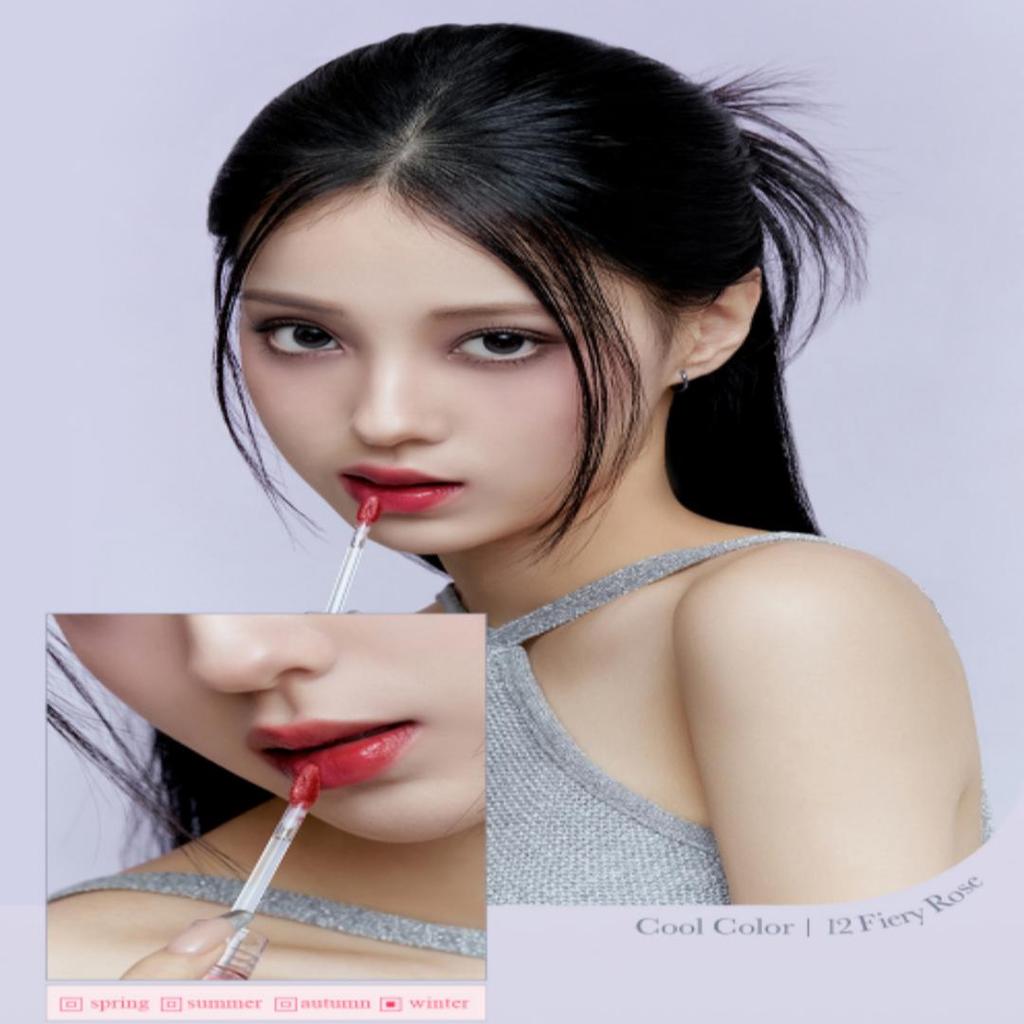 Clio Crystal Glam Tint 12Colors | Korean Beauty Newly Released Lip Tint / Gloss / Moisture | Coloring & Smooth & DAILY