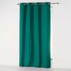 Rideau - Absolu - Émeraude - 140 X 280 Cm - Œillets - Microfibre - Uni