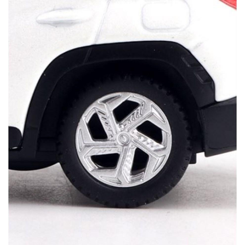 Hyundai Tucson 2020 Металлическая Мини-модель - Кремово-белая Жемчужная Версия