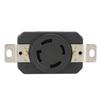 Розетка 30 Ампер NEMA L14-30R 125В/250В 3-полюсная 4-проводная с винтовым замком, усиленная, с медными контактами, запирающая розетка