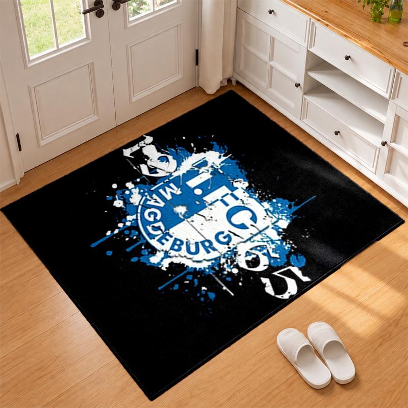 1.FC Magdeburg Carpet Door Mat for Living Room or Bedroom Protective Mat Under Chair Office Decoration Christmas Gift Birthday Present