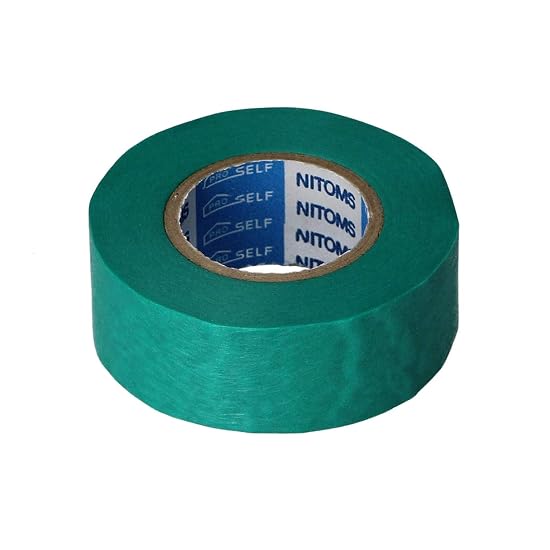 Nitoms PROSELF Masking Tape for Rough Siding PT-8, 18mm Width x 18m Length, 2-Pack, Made in Japan, W