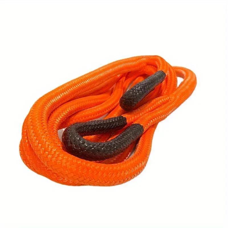 19mm*6m 19800lbs Recovery Rope+2pc Soft Shackle +1pc Storage bag Automobile Emergency Wild Rescue Power Line Rope Trailer Rope