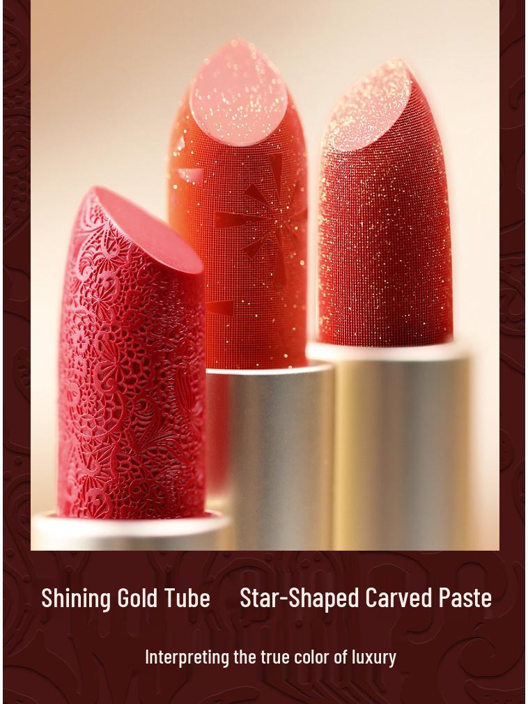 Увлажняющая бархатная помада на осень-зиму - Стойкая, в китайском стиле