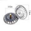 Kitchen Sink Filter Stainless Steel Sink Strainer Mesh Bathroom Floor Drains Catcher Waste Drain Hole Filter Kitchen Accessories