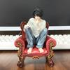 НОВЫЙ Полностью раскрашенный Тетрадь смерти L. Фигурка Lawliet Squatting Sofa Модель Декорация Тетрадь Смерти Коллекционная Кукла Фигурка Персонажа Подарок