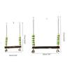 Bird Perches Chewing Toy Birdcages Standing Swing Small Medium Bird Cage Wood Swing with Bells Exercise Perches for Conures