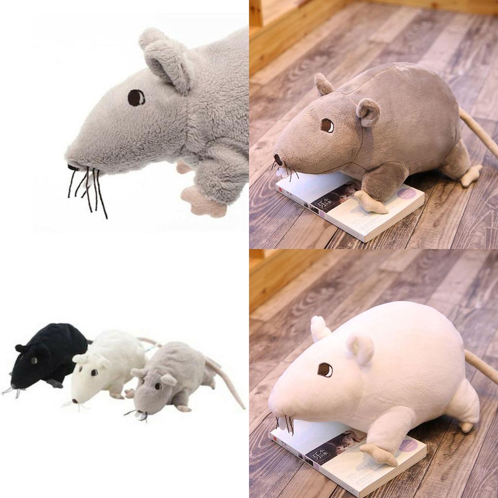 Horror Black Rat Plush Toy For Kids And Adults Alike 20cm Soft And Cuddly Stuffed Doll