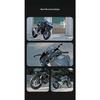 Большой размер 1/9 Kawasaki H2R Симуляция Спрей Модель Мотоцикла Игрушка Симуляция Сплав Модель Мотоцикла Мальчик Коллекция Автомобилей Ручная работа Подарок