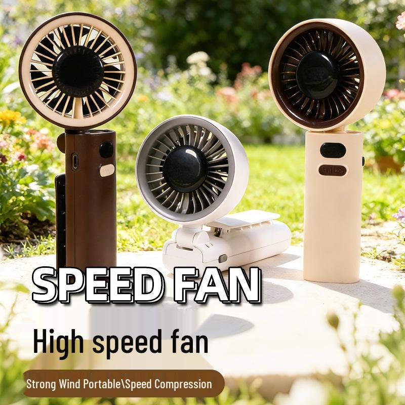 High-Speed Portable USB Mini Handheld Fan – Ideal for Outdoor, Desktop, or Student Use