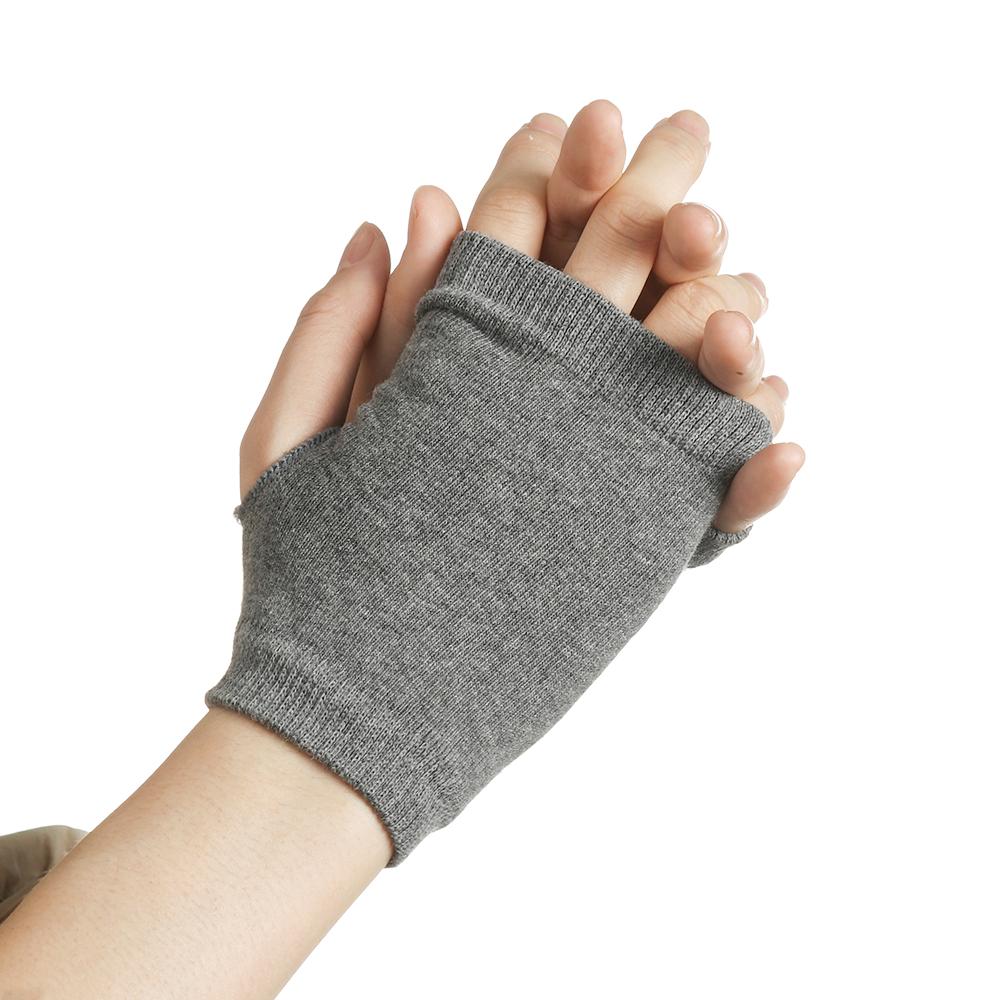 Women Girl Winter Autumn Warm Wool Exposed Finger Knitted Wool Glove Wrist Gloves Half Mitten