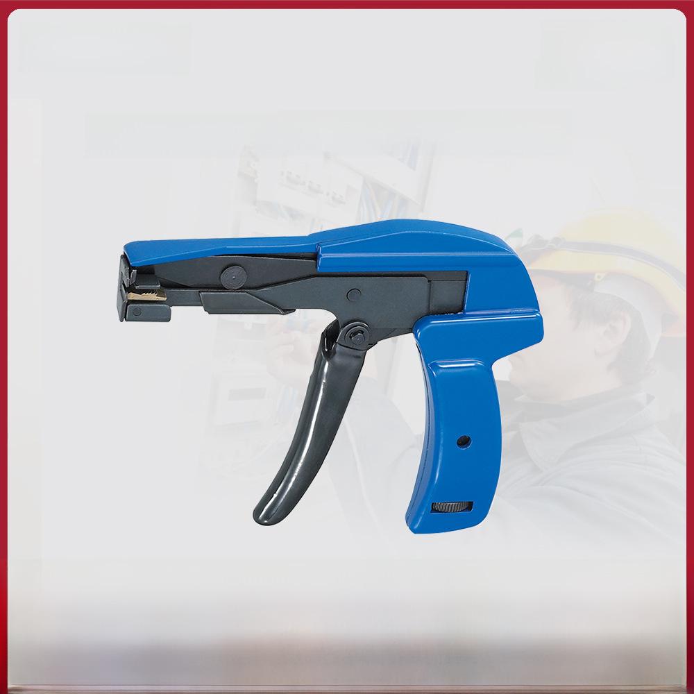 Huasheng HS-600A Automatic Nylon Cable Tie Gun - Fast Tensioning & Cutting Tool