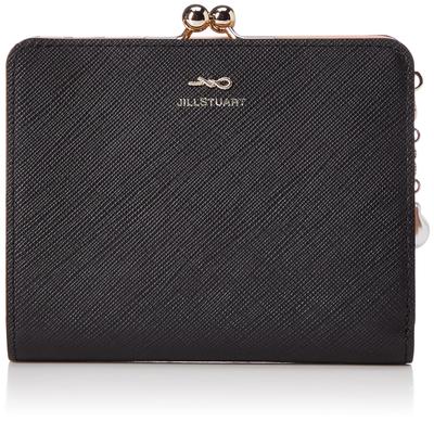 Кожаный кошелек двойного сложения Gloria Black [Jill Stuart] женский