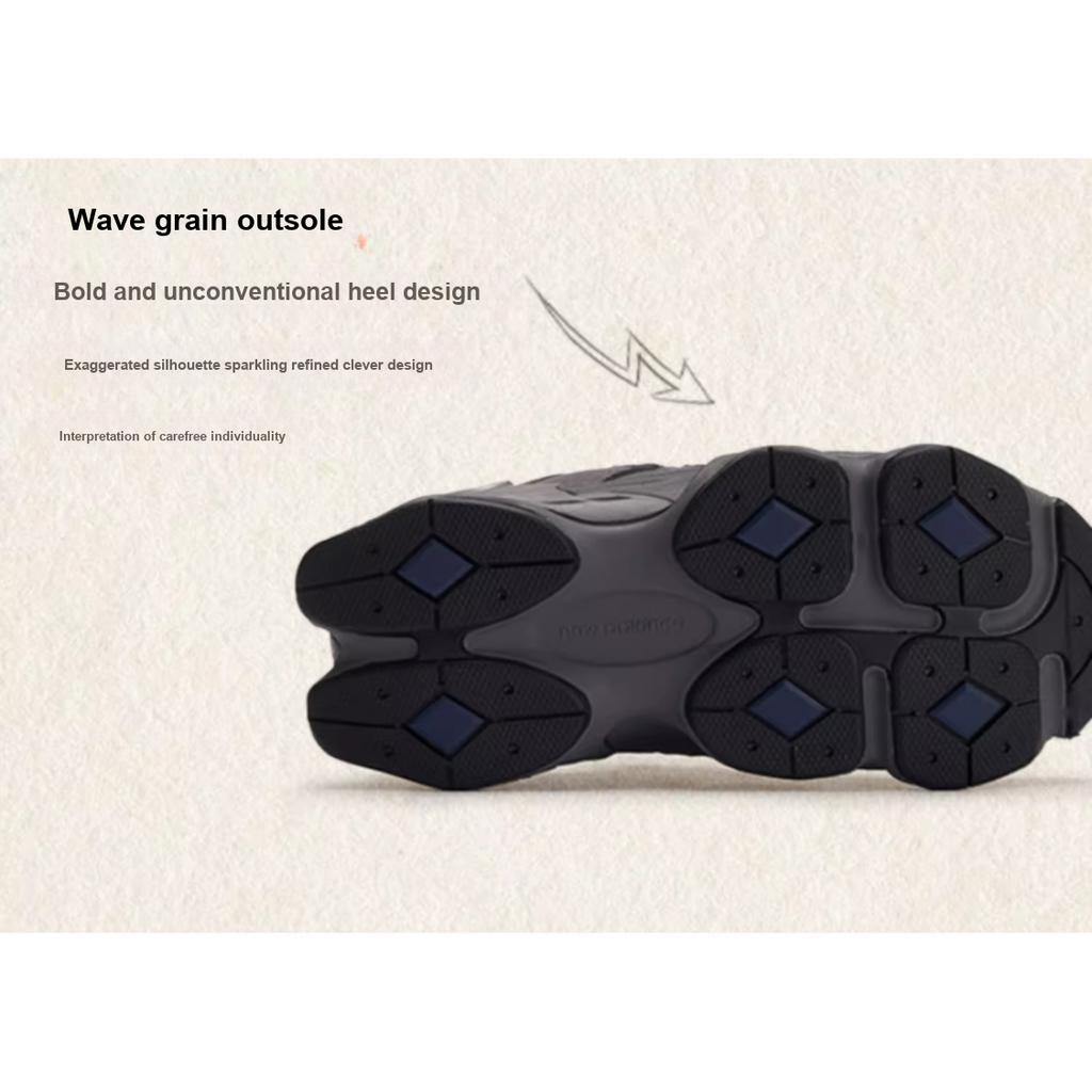 New Balance 9060 Little Kid Castlerock Детские кроссовки Серый Темно-Синий Серебристо-Металлик PV9060EC