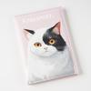 Uv Color Printing Cute Cat Dog Pet Passport Holder Travel Wallet Passport Covers Id Card Holder Plane Ticket Holder
