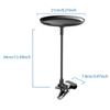 with Clamp Car Cup Holder Tray 360° Swivel Arm Car Tray Table Drink Stand  Mobile Phone Holder