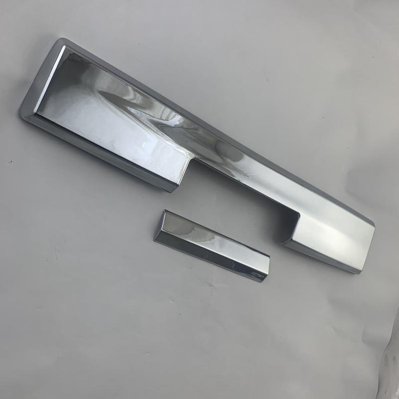 New Paste Style Car ABS Chrom Accessories Plated Rear Trunk Lid Cover Trim For Mitsubishi Triton L200 2019 2020 2021 2022 2023