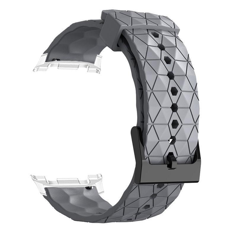 Ремешок для Samsung Watch 8 44 мм 40 мм Ремешок Замена ремешка для часов Футбольный узор Мягкий силиконовый браслет Galaxy Watch 8 Classic