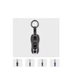 AABKU1 For Porsche Cayenne 92A 9YA 2018-2024 Panamera 971 2017-2025 911 992 2020-2023 Taycan, Alcantara Suede Key Case Cover Keychain