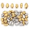 5-10pcs/lot Stainless Steel Spacer Beads Irregular Shape Big Hole Loose Bead For DIY Charms Bracelet Necklace Making Accessories