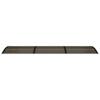 vidaXL Türvordach Schwarz 300x75 cm Polycarbonat