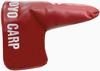 LEZAX Чехол для гольф-паттера Hiroshima Toyo Carp для лезвий и молотков красный HCPC-4864
