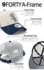 New Era 9FORTY AFrame Strap Mesh Cap 15228706 NER37C5448 CWS Navy White New Era Mesh Cap 9FORTY MLB ONSPOTZ Special Order SIDE PATCH UNDER VISOR MLB