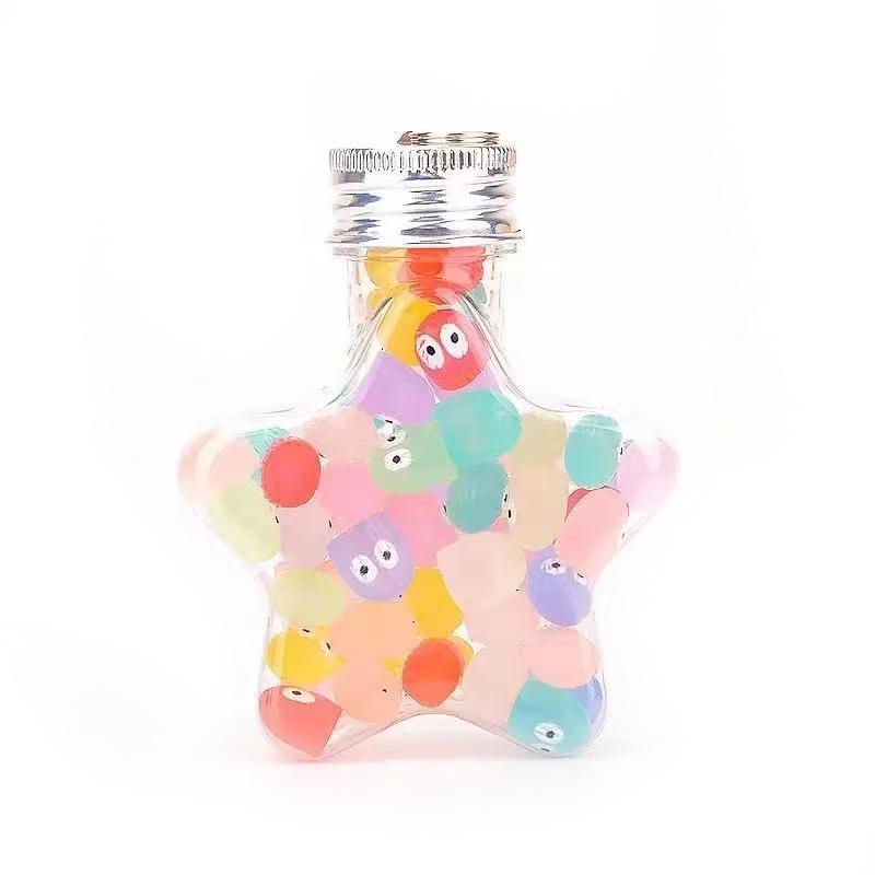 Пластиковые банки для конфет Пластиковые банки для печенья с крышками Контейнер для хранения продуктов Банка с широким горлом Многоразовый контейнер для печенья