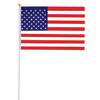 20Pcs USA United States Mini Fade Small Resistant Hand Held Flags Miniature American US