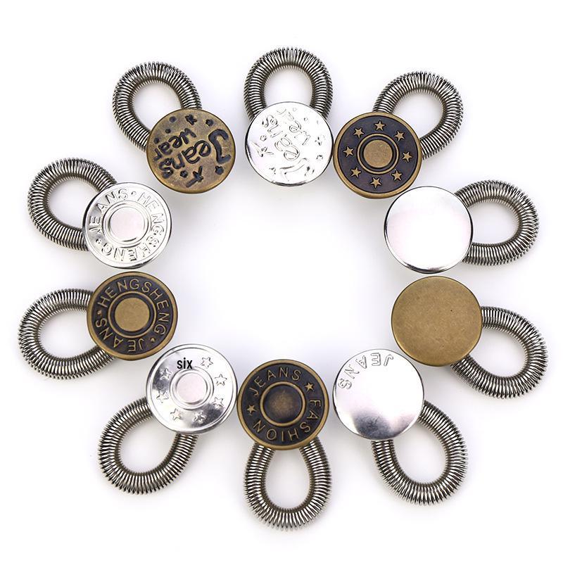 Adjustable No-Sew Waist Extender Button