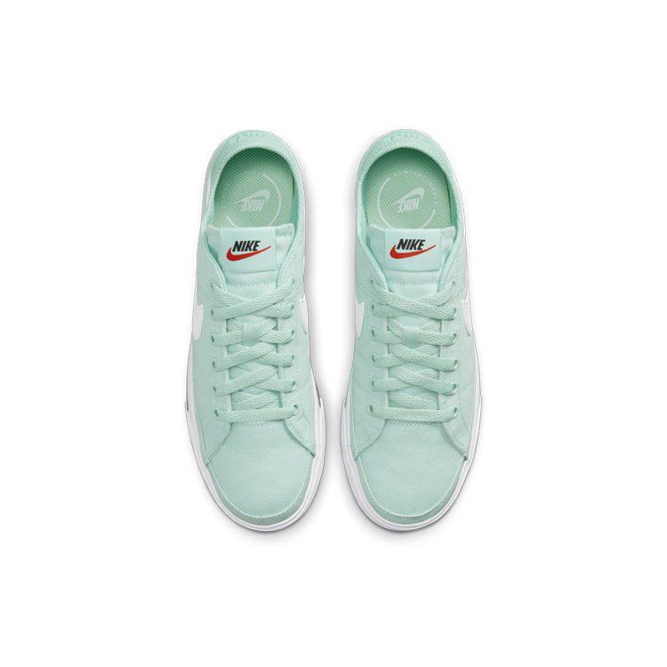 Nike Кроссовки Court Legacy Cnvs для женщин, цвет зеленый, CZ0294-300