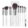 DUcare makeup brush 9-piece set cosmetic brushes white jade eyeshadow face made carefully selected fine bristles includes holder case portable tools