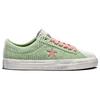 Converse One Star Pro Вельветовые Удобные Модные Низкие Кеды Унисекс Зеленые Розовые A03755C