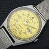 Seiko 5 AUTOMATIC 6309A JAPAN MENS VINTAGE GOLDEN COLOR DIAL WATCH A701415-5 R206b-a701415